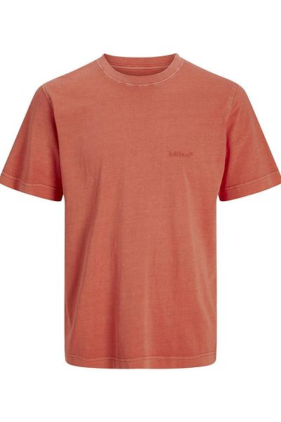 Jack & Jones Tricou JORVARENNA PIGMENT DYE cu guler rotund și mânecă scurtă