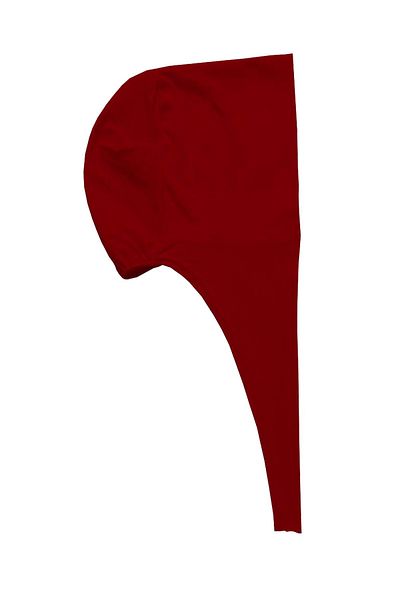 just cheap store Claret Red Hijab Bonnet - Lace-up and Lycra