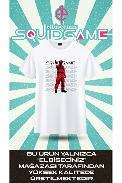 VİZYON İKRA SQUID GAME ASKER Μπλουζάκι με Μπροστινή Στάμπα Unisex - ΕΙΔΙΚΗ ΠΑ...