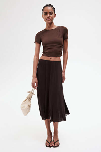 H&M Drapeli Tişört