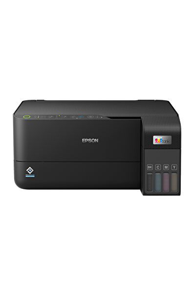 EPSON طابعة EcoTank L3550 المنزلية ذات خزان الحبر، طابعة A4 ملونة عالية السرعة 3 في 1