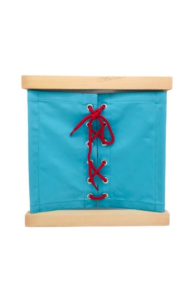 BALATOYZ Montessori Shoelace Work Frame
