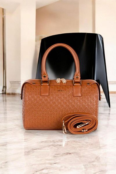 Tuğba Shoulder Bag Designed as Hand and Arm Bag Vs.Blkt.0198