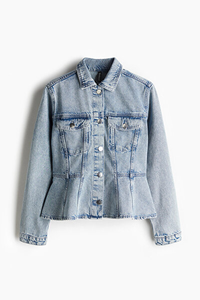 H&M Peplumlu Kot Ceket