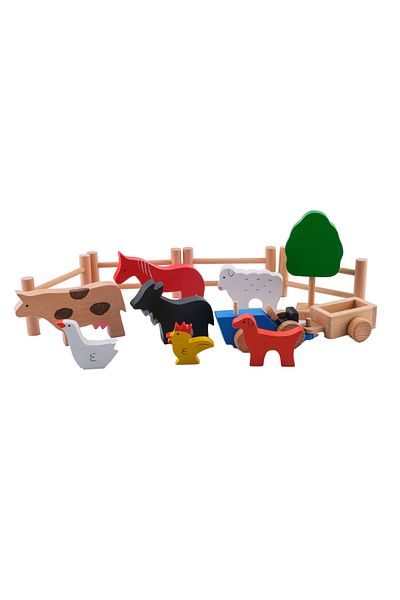 BALATOYZ Wooden Farm Set