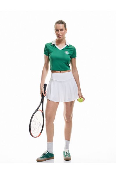 Koton New Season High Waist Slim Fit Mini Sports Tennis Skirt