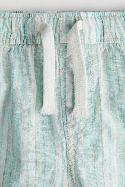 H&M Keten Karışımlı Jogger Pantolon