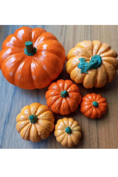omilife Dekoratif Kabak 6'lı Vernikli