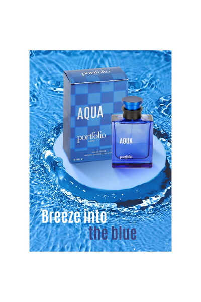 Portfolio Paris Aqua Eau De Parfum للرجال 100مل