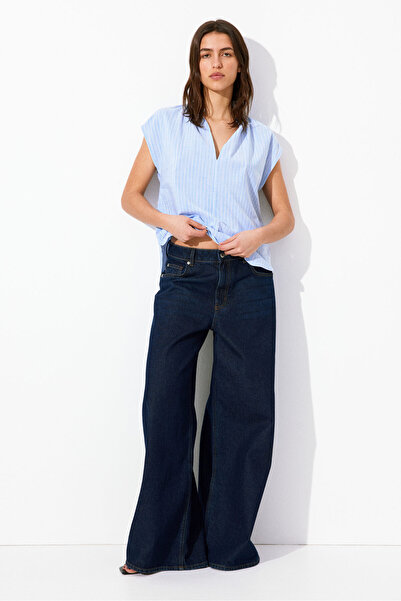 H&M Bant Yakalı Bluz