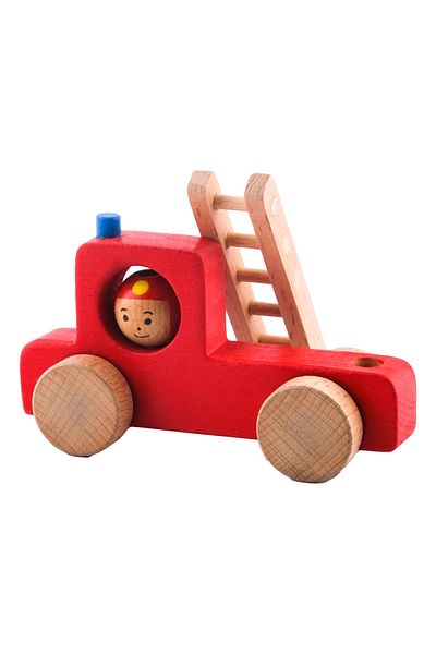 BALATOYZ Wooden Firefighter Set
