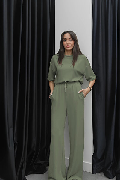 BayBayan Kadın Bağlamalı Penye Pijama Takımı