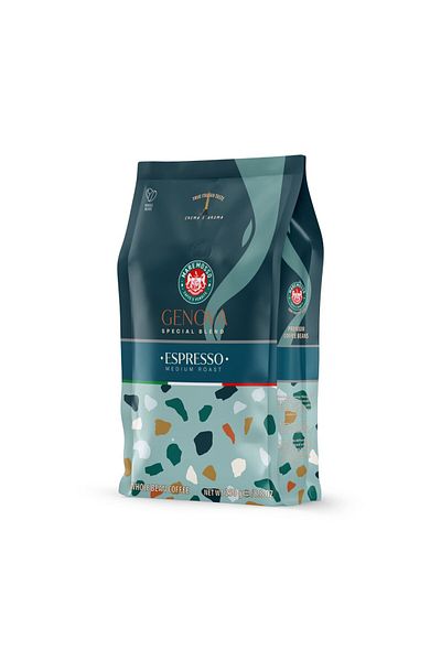 Mare Mosso Caffe ê Vendite Espresso Genova Blend 2X250 Gr. (Core or Ground) Coffee