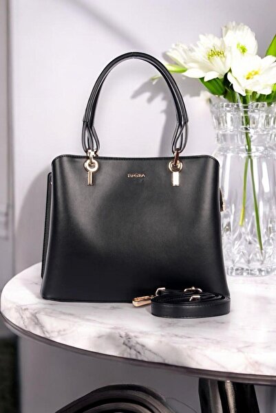 Tuğba Сумка через плече, розроблена як сумочка та сумка на руку VS.BLKT.0201