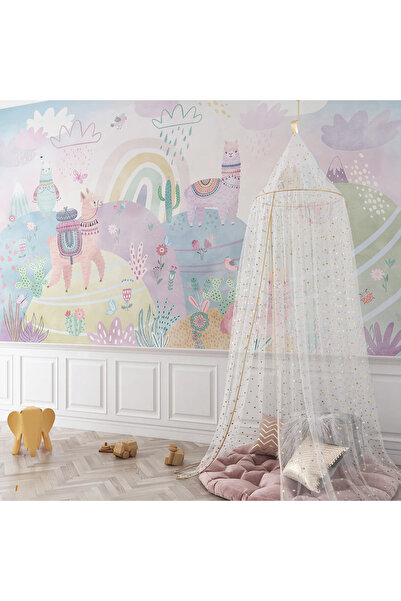 dreamwall Kız Çocuk Odası Duvar Kağıdı -Isı ve Ses Yalıtımı Yırtılmaz