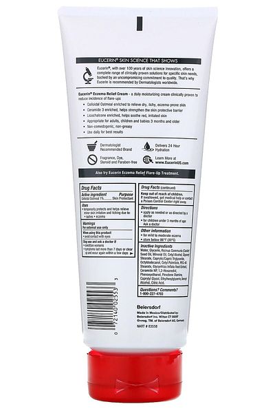 Eucerin Eczema Relief Body Cream 396Gr