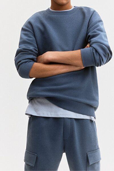 H&M 2 Parçalı Sweatshirt ve Şort Set