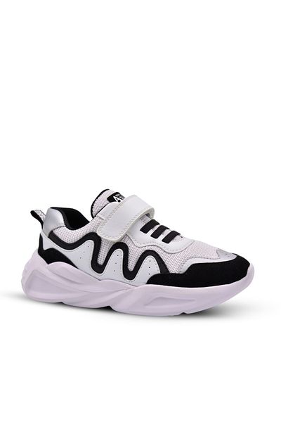 kids A more London Air Mesh Detailed Ultra Light Sole Girls' Sports Shoes White