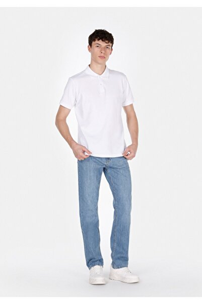 Colin's Loose Straight Fit Men's Blue Jean Trousers