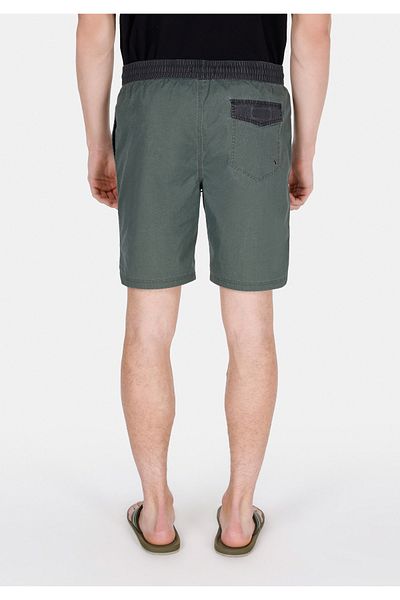 Colin's Slim Fit Straight Men's Green Swim Shorts