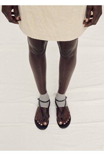 MANGO Woman Short Socks with Slits