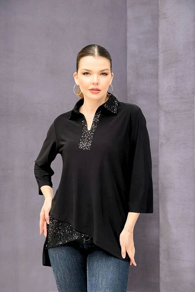 aytemas Skirt with Sequin Detail Blouse