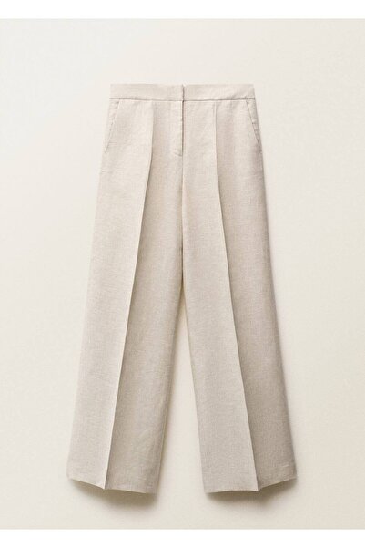 MANGO Woman Keten pantolon takım