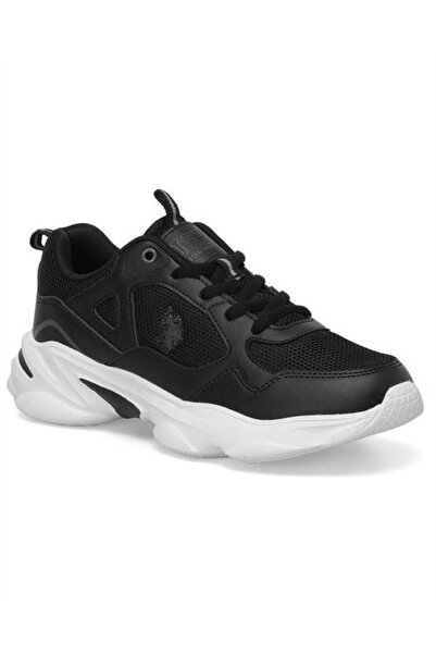 U.S. Polo Assn. Bob Wmn 5Fx Women's Black-White (36-40) Sneaker Shoes