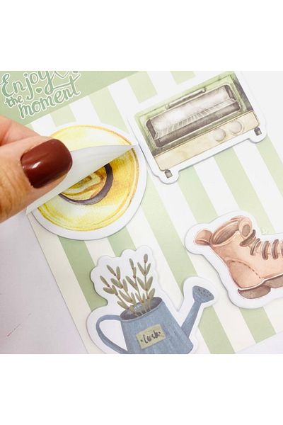 NaSaDAN Postit Paper - 80 Sheets 1 Piece (Mixed Patterns)
