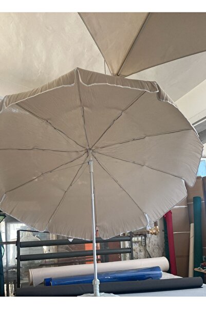 Şemsiyecim 10 Telli Plaj Bahçe Balkon Şemsiyesi Bidon Dahil