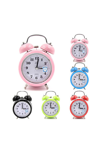keyfim shop Dekoratif Işıklı Alarmlı Çalar Saat-karışık
