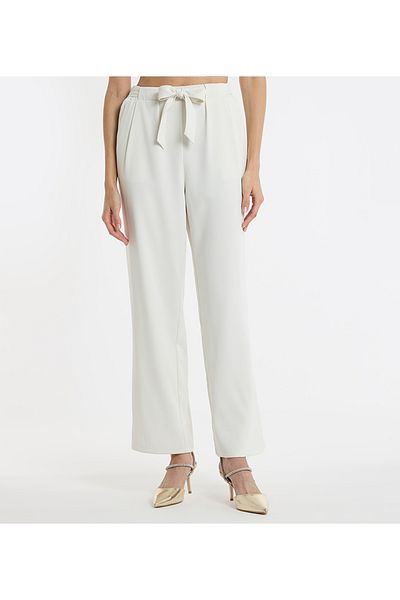 BCBG Detachable Belt Straight Pants For Women