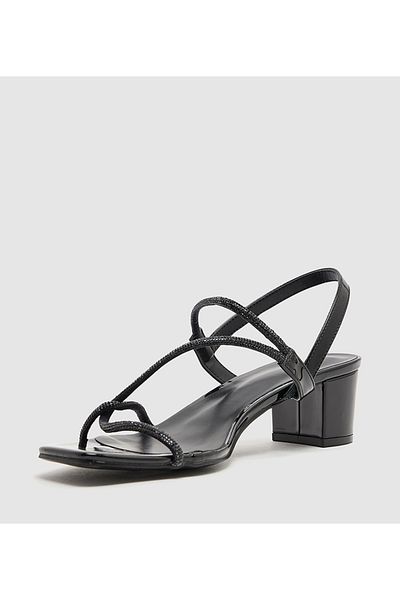 BCBG SquareBlock Strap Mid Heel Sandals SquareBlock Strap Mid Heel Sandals for women