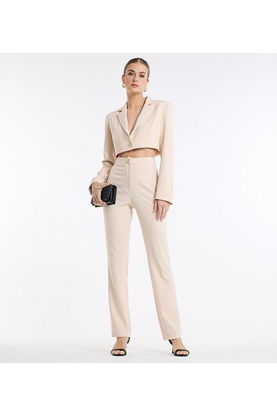 BCBG Tapered Trouser With Pockets For Women