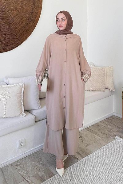 lamelif Bible Detailed Hijab Two Sets of Stones