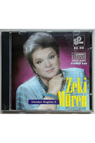 Emre Grafson Müzik Zeki Müren من الأمس إلى اليوم 3 أقراص مضغوطة (طبعة فترة)