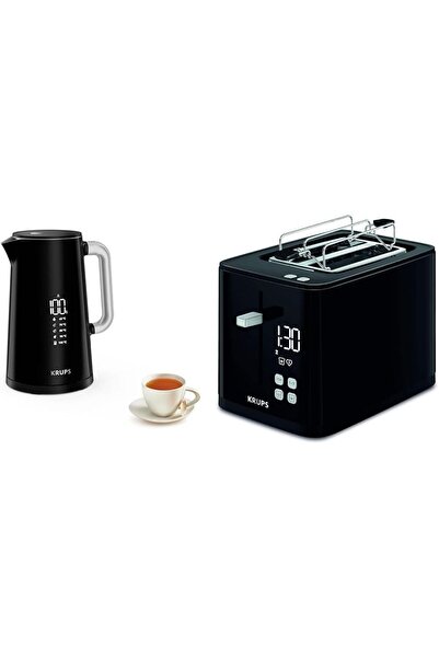 Krups مجموعة غلاية كهربائية ومحمصة Smart'n Light