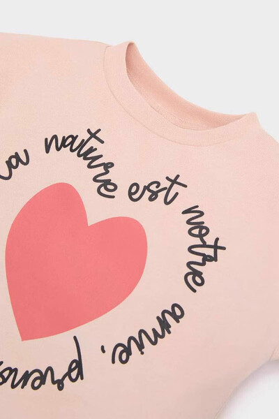 DeFacto Pink Baby Girl Top-Under Set E5715A5/Pn672