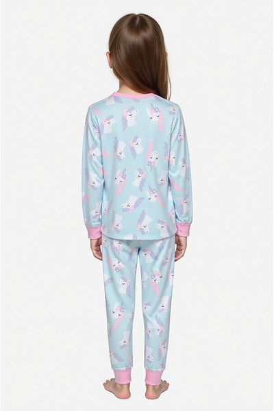 Penti Girl's Magical Thermal Multicolor Pajama Set