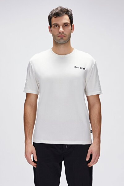 Bad Bear تي شيرت إيدي وايت للرجال مطبوع