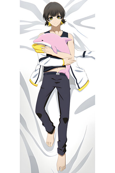 owl bag غطاء وسادة معانقة مطبوع عليه اتجاه واحد مع نمط Meguru Bachira