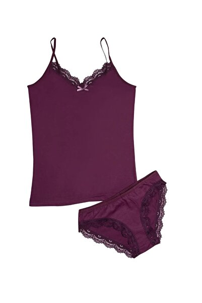 Demirsa Boutique Purple Athlete Panty Set