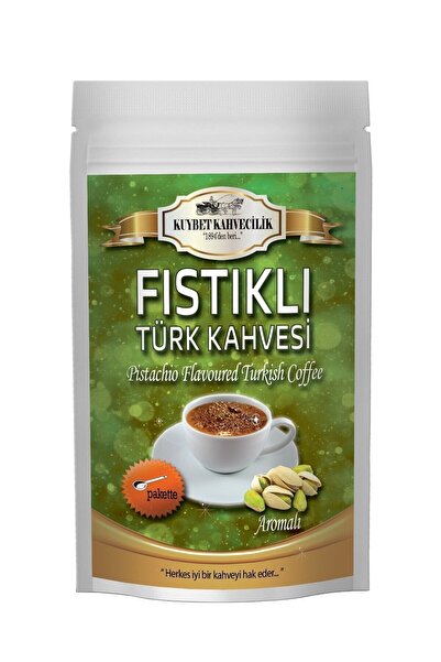 KUYBET KAHVECİLİK قهوة تركية بالفستق 200 جرام
