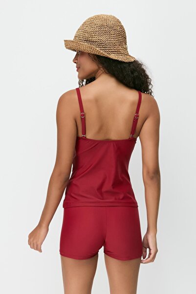 C&City Tankini with Shorts 7749 Model in Red/Many Colors