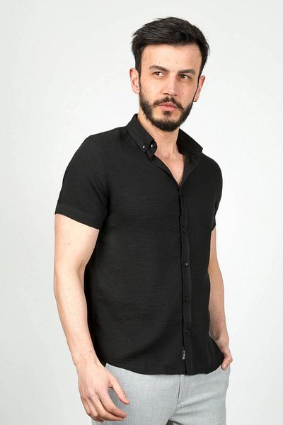 Cazador Риза с къс ръкав Slim Fit Slim Cut