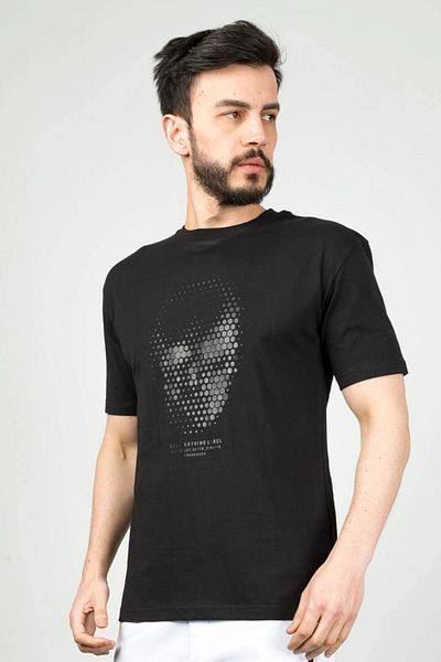 Cazador Πλεκτό T-Shirt Relax Fit Crew Neck