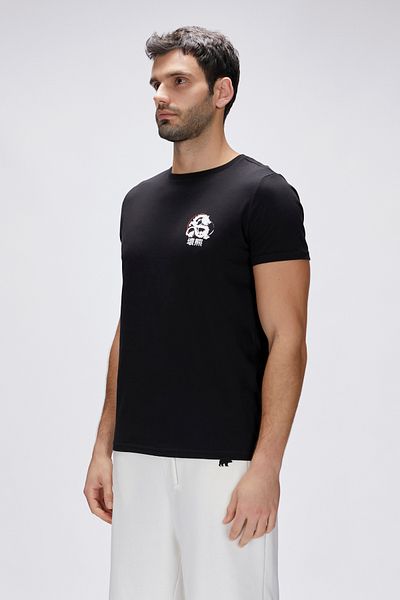 Bad Bear Draco Black Men's Printed T-Shirt