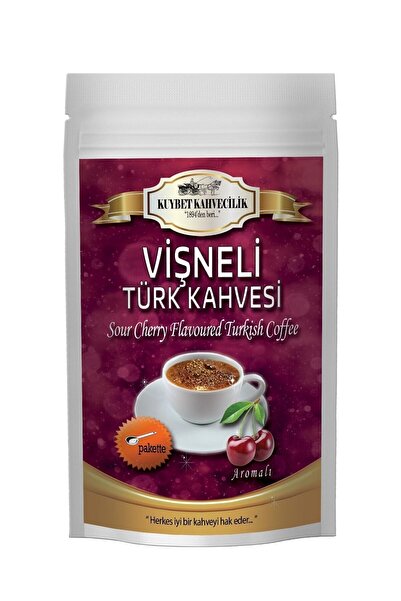 KUYBET KAHVECİLİK قهوة تركية بالكرز 200 جرام