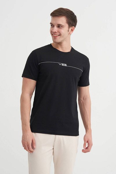 Cazador Βαμβακερό μπλουζάκι με λαιμόκοψη Slim Fit