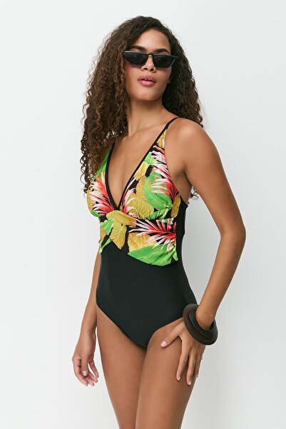 C&City V Yaka Mayo 7765 Siyah